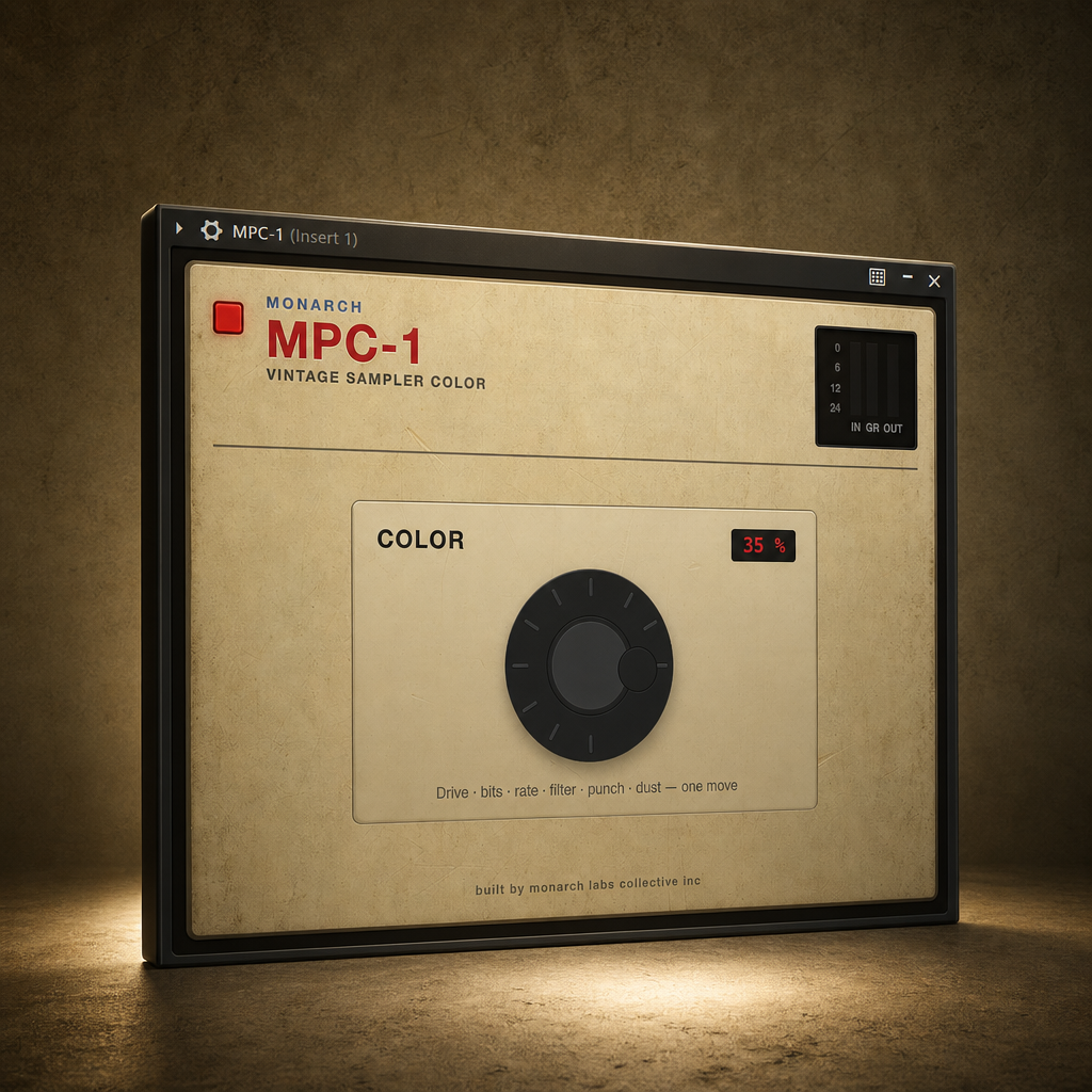 MPC-1 plugin UI