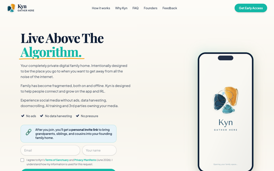 OurKyn UI